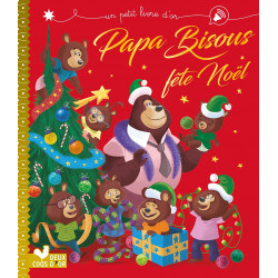 Papa bisous fête Noël